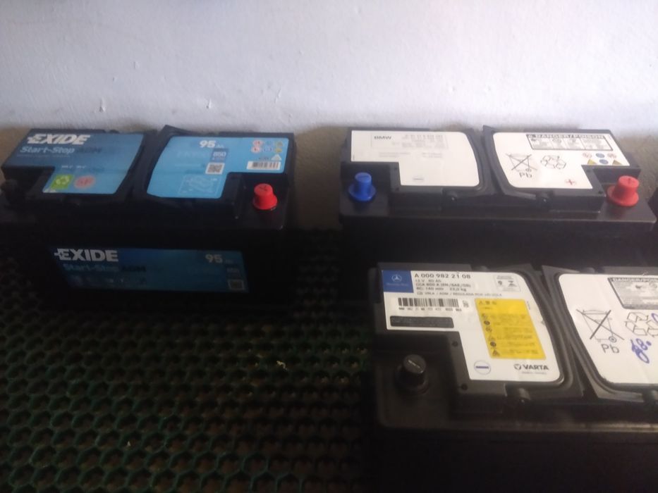 Baterias VARTA (start-stop) originais BMW,MERCEDES,VW,NISSAN