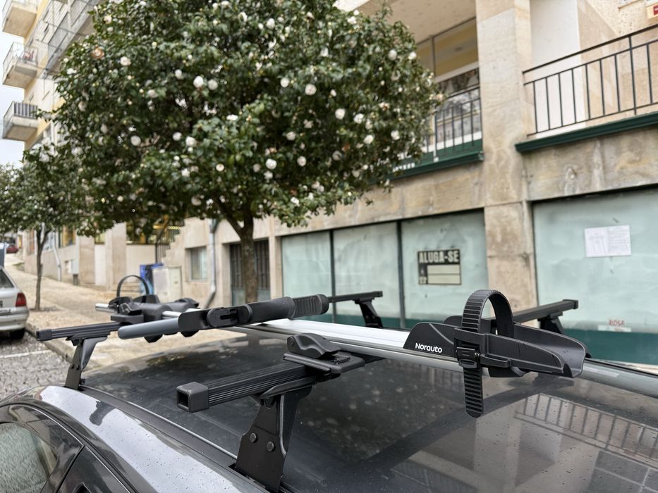 Suporte de Tejadilho Aluminio P/ 1 Bicicleta BTT/Strada.