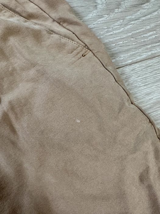 Luźne spodnie z gumką w pasie