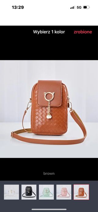 Mini torebka  na drobiazgi nowa