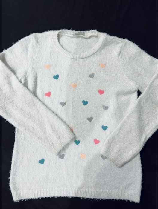 Тепла кофта-травка на дівчинку 10-11 років