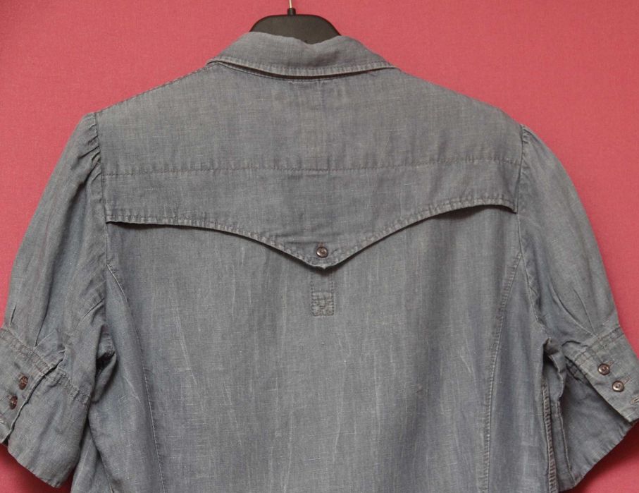 Levis Red Tab рр L рубашка из хлопка и льна женская