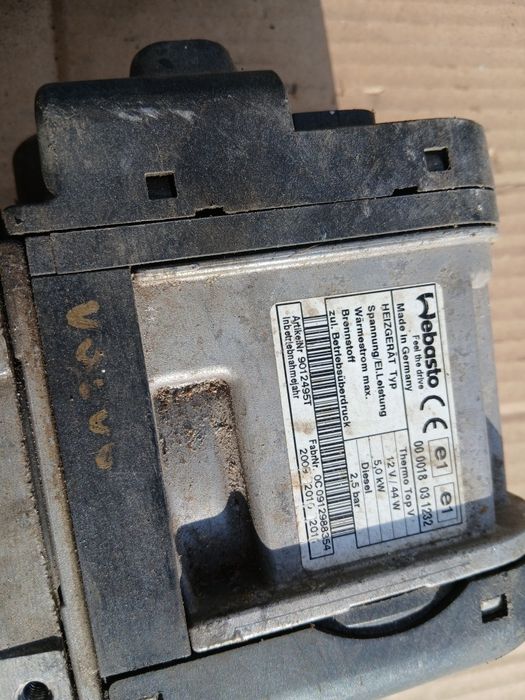 Webasto ogrzewanie postojowe Ford S-max Volvo XC60 XC70 V60