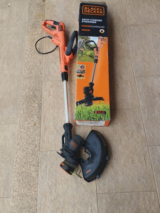 Roçadora Black+Decker 450W – Usada em Bom Estado