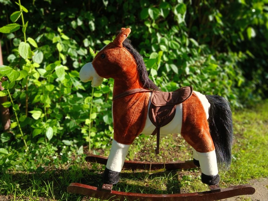 Śpiewający koń na biegunach