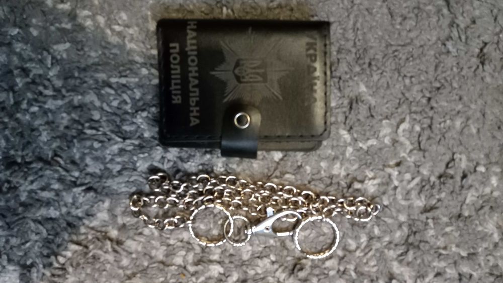 Обкладинка для поліцейського посвідчення та значка