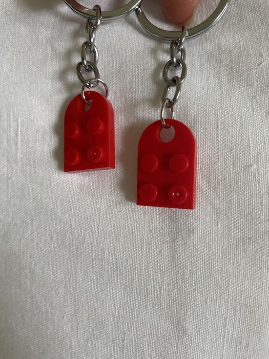 2 porta-chaves Lego Coração