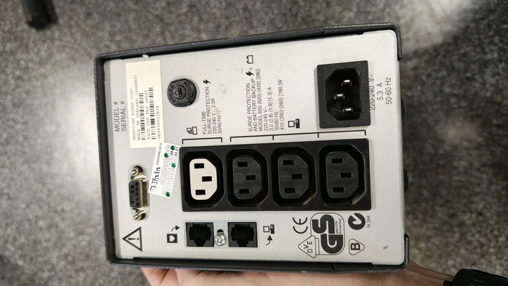 APC Back UPS Pro 280 180W nie włącza się