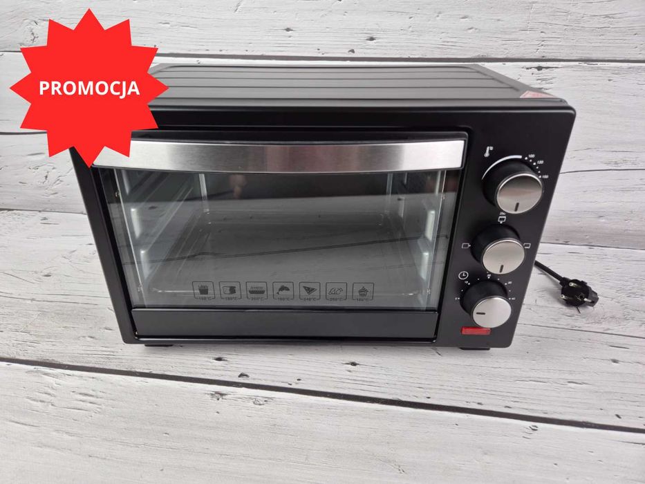 Promocja! Nowy Mini Piekarnik Elektryczny 20L 1600W Ruszt Tacka Pizza