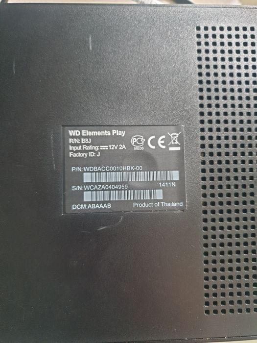 WD Elements Play Multimedia Hard Drive 1 TB64584621999235123