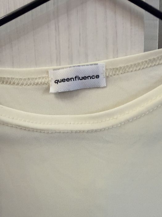 Жіночий лонг білий queenfluence M
