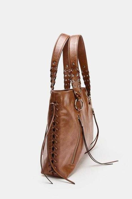 Сумка zara эко кожа вместительная
