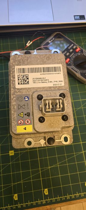 Tesla battery 16v crash восстановление