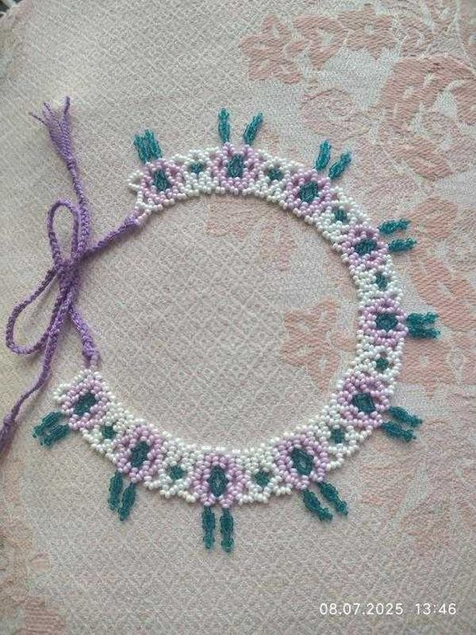 Силянка (кольє) квіткова з зав`язками в наявності