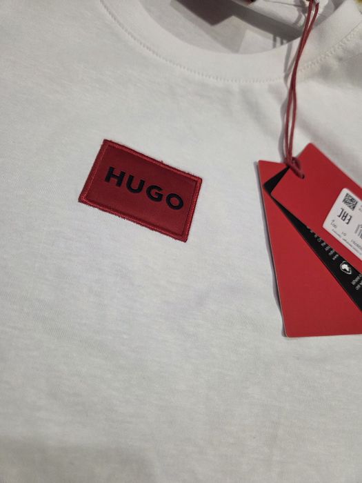 Koszulka Hugo meska r. L biala