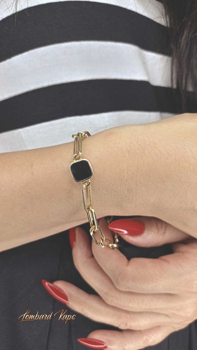 Złota bransoletka p.585/6,33g