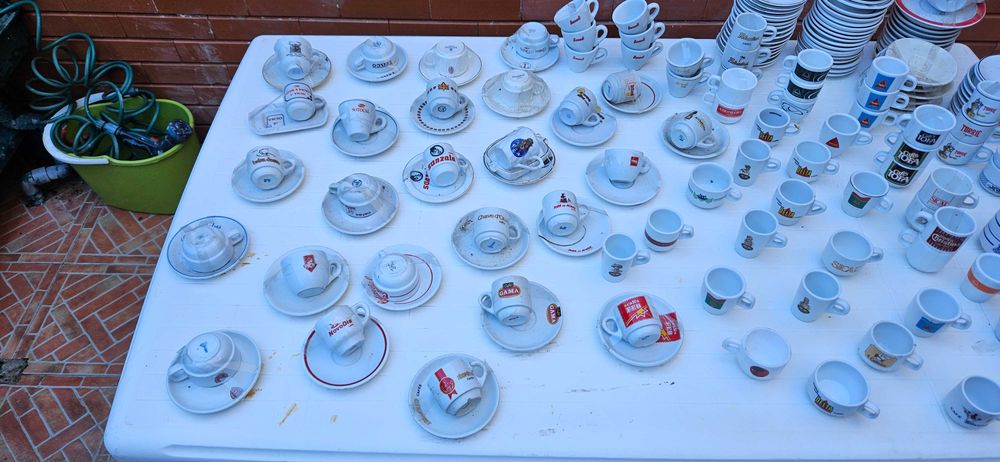 Chávenas café para colecionar