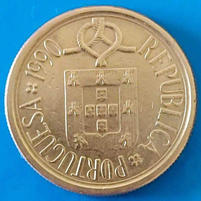 5$00 de 1990 Republica Portuguesa