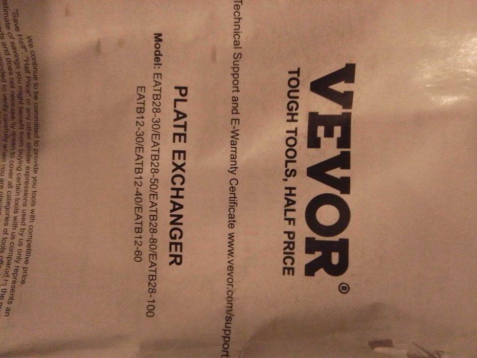 Trocador de Calor 69€. Oportunidade