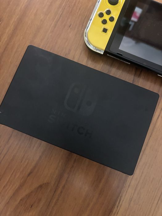 Nintendo switch com jogo