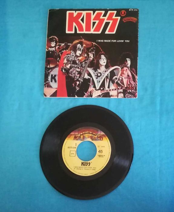disco vinil single KISS