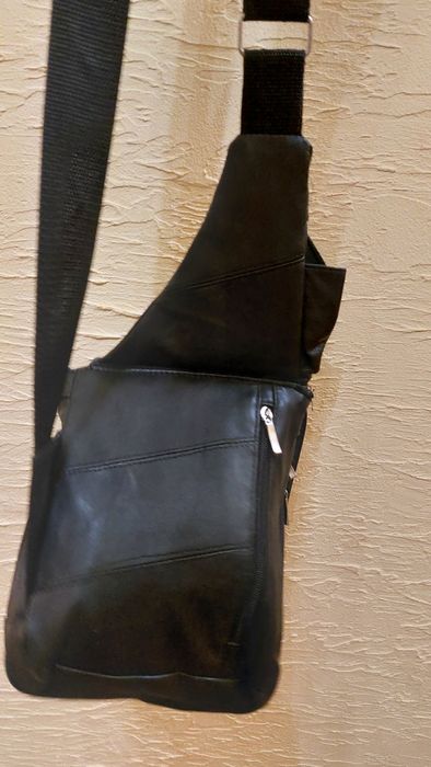 Saszetka męska że skóry