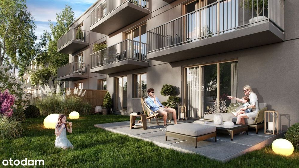 4-pokojowe mieszkanie 68m2 + balkon