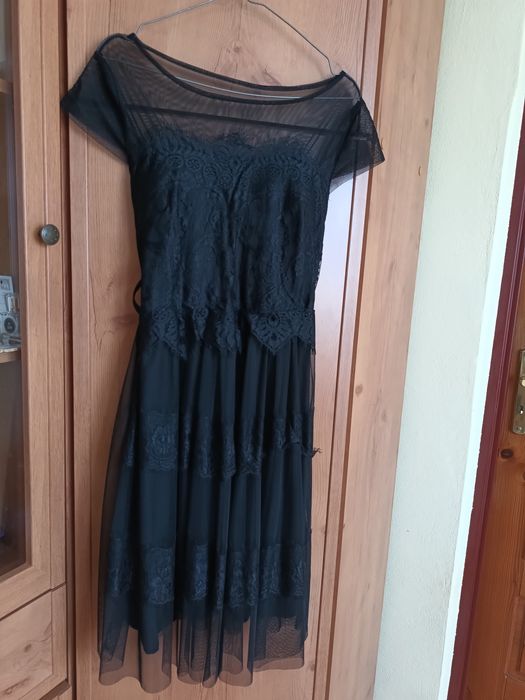 Sukienka czarna gotycka