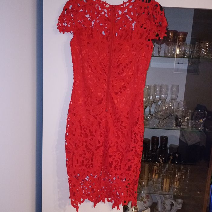 Czerwona sukienka rozm.36