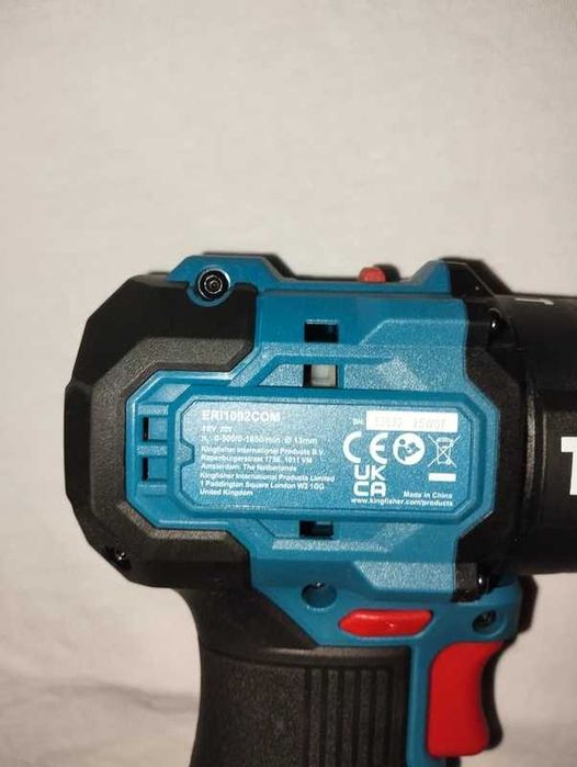 Wiertarko-wkrętarka Erbauer G2 + bateria 4Ah + ładowarka 6A