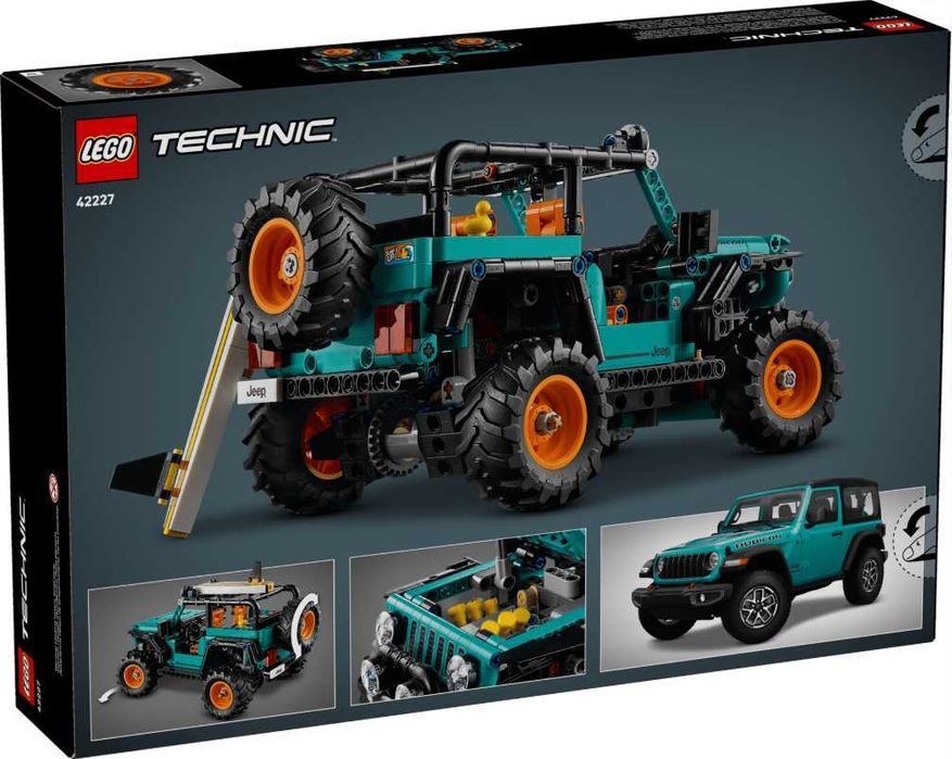 Klocki LEGO Technic 42227 SUV Jeep® Wrangler Rubicon