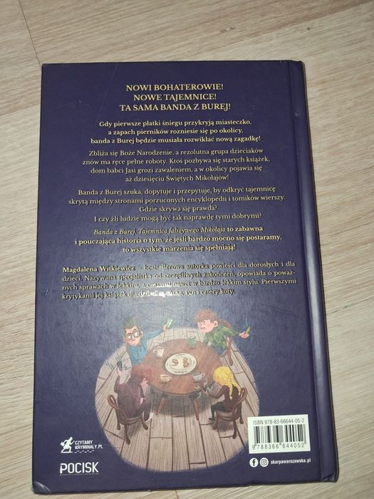 Książka pt."banda z burej " opis!