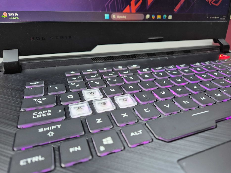 Asus ROG GTX1660ti 16GB laptop gamingowy 120Hz