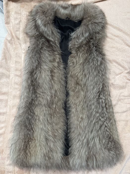 Хутряна жилетка 80 см
