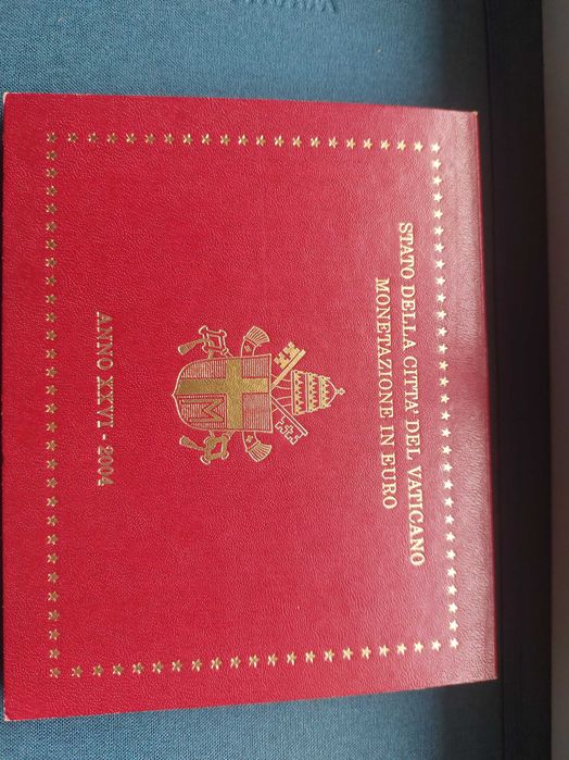 Serie de moedas euro do Vaticano e Mónaco