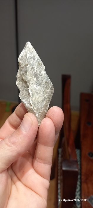 Minerały gips kryształ