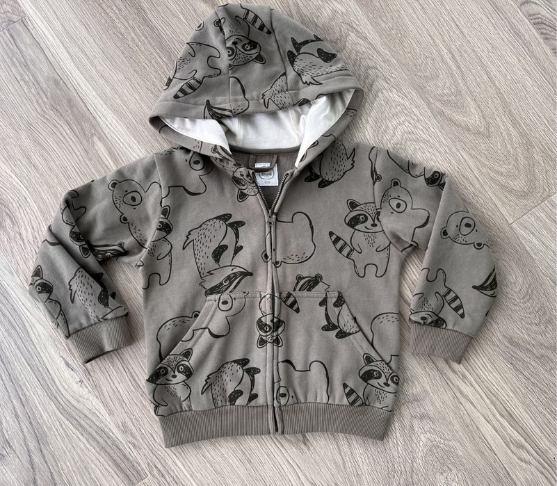Bluza rozpinana z kapturem, rozm. 104, Cool Club, stan idealny
