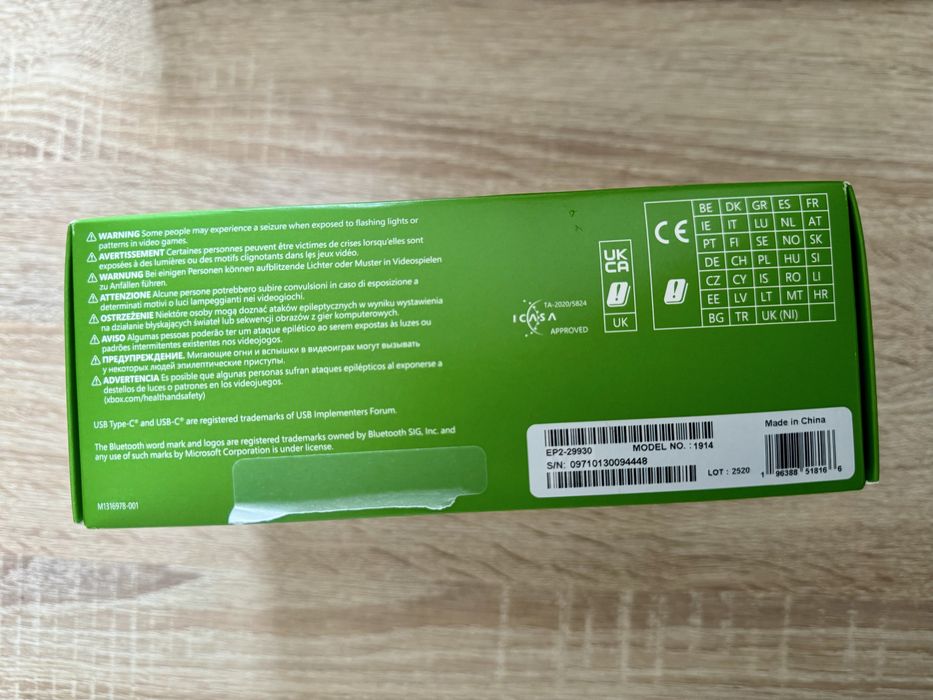 Comando Wireless Preto Xbox Series X