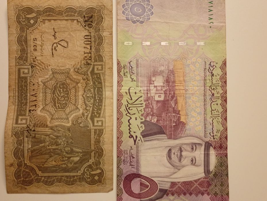 6roznych banknotów że swiata