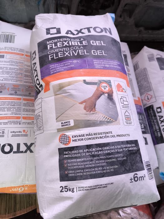 Cimento cola flexível