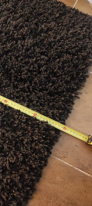 Tapete preto/cinza rato