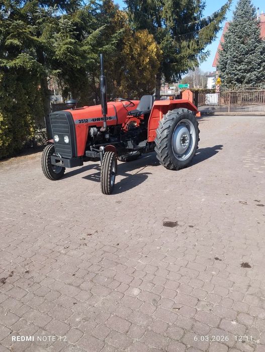 Ursus 3512  Ursus 3512 STAN PERFEKCYJNY nie pracował w rolnictwie