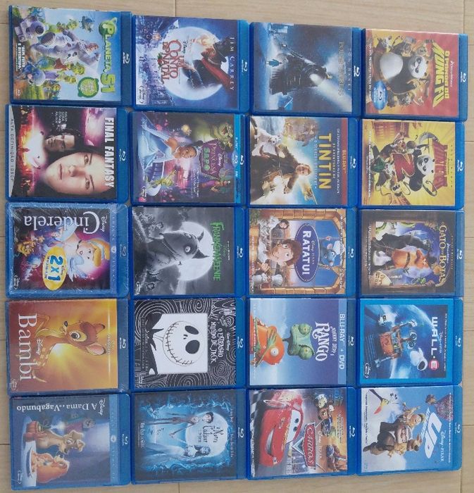 Conjunto de Blurays - Parte 2