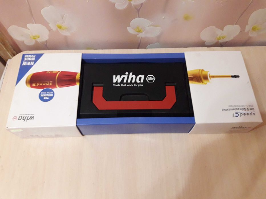 Аккумуляторная отвертка speedE® II Wiha(не Wera)