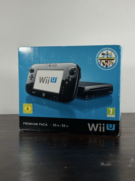 Nintendo Wii U Premium 32GB + Nintendo Land – pełny zestaw
