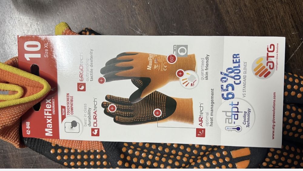 Rekawice maxiflex endurance 10,tegera