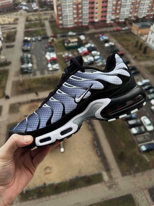 Мужские кроссовки Nike Air Max Plus Tn 'Black\Silver\White' F1. 40-45