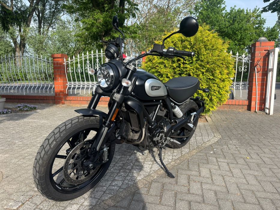 Ducati Scrambler 800 6tys km Bezwypadkowy Oryginał Transport Serwis Polecam