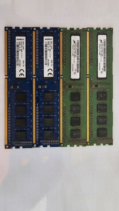 4x4GB RAM for Desktop, 1Rx8 PC3-12800U64297475932674120