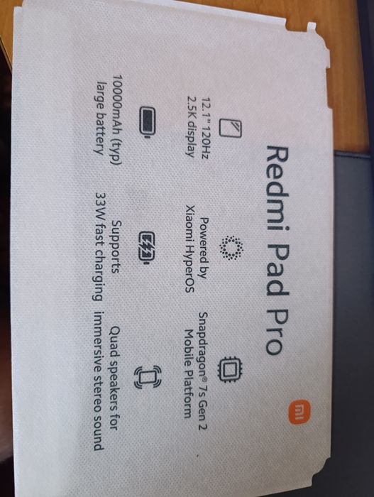 Планшет Xiaomi Redmi Pad Pro 256 gb 8gb ram